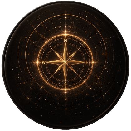 True North AI compass emblem